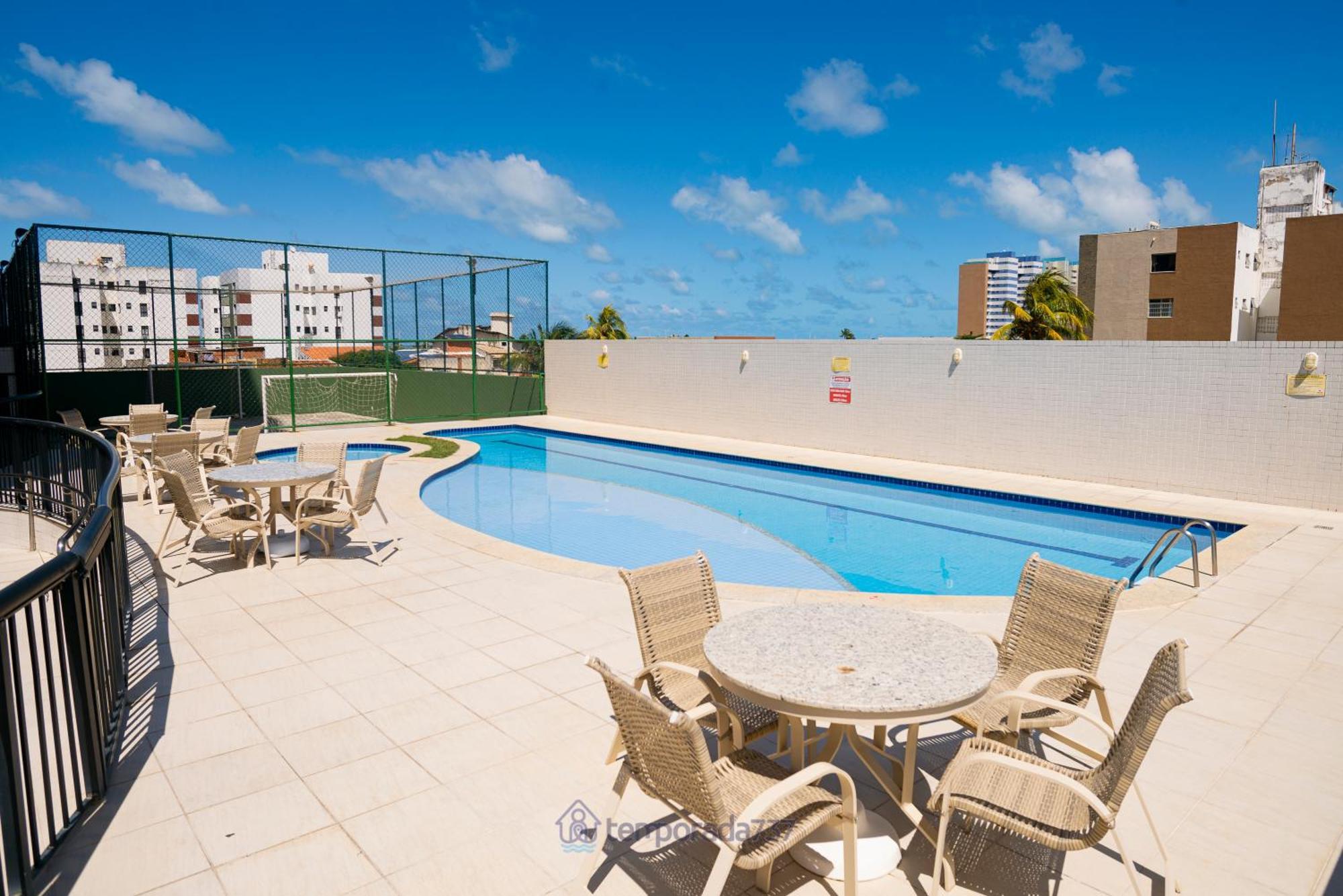 Elegante Apartamento Com Vista Mar Em Atalaia Аракажу Екстериор снимка