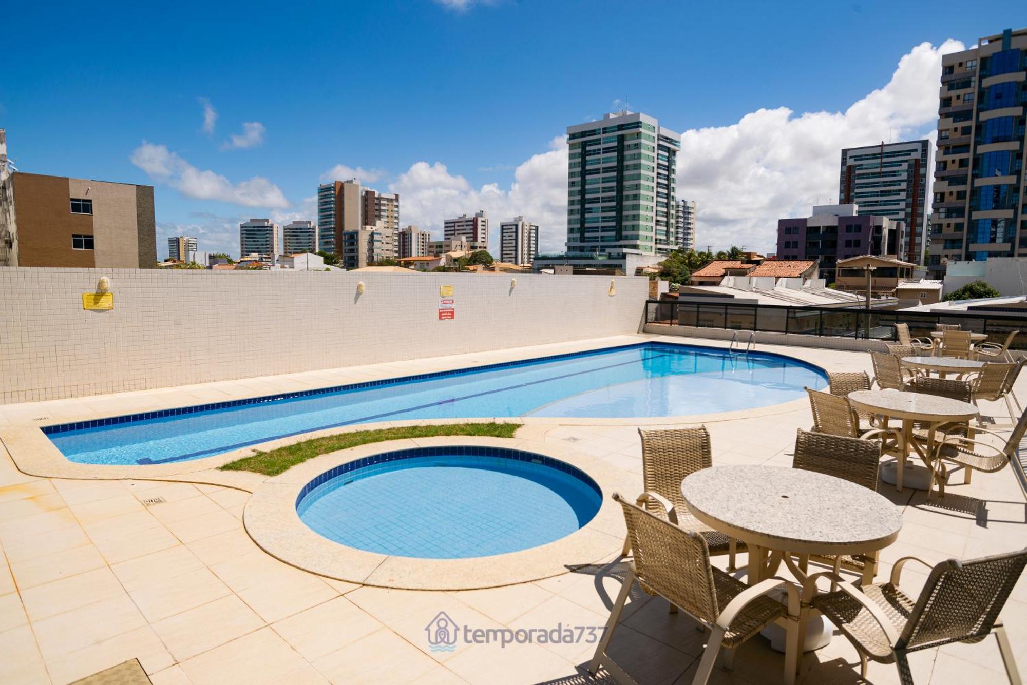 Elegante Apartamento Com Vista Mar Em Atalaia Аракажу Екстериор снимка